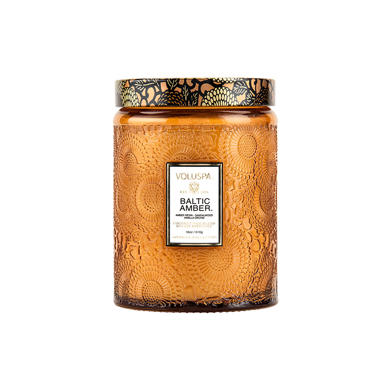 Baltic Amber Large Embossed