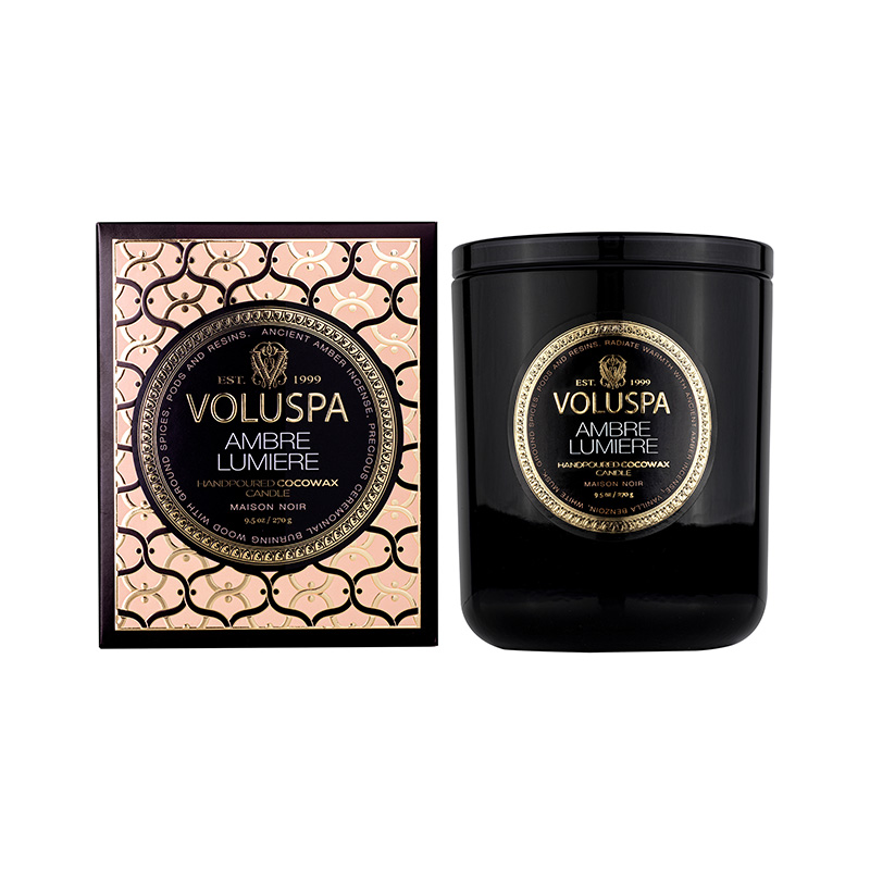 Ambre Lumirere Classic Candle