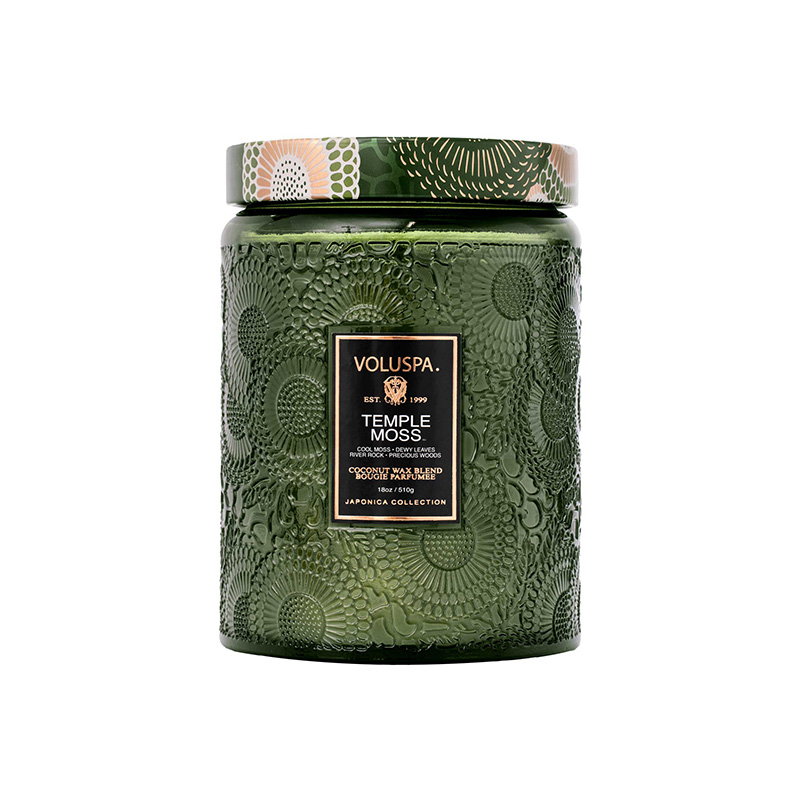 Temple Moss Large Embossed