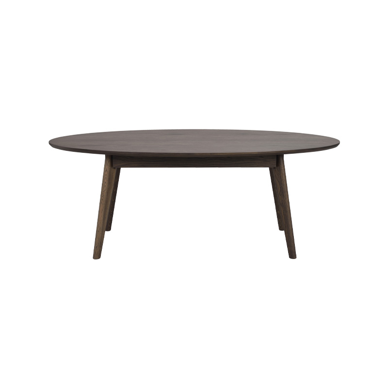 Yumi Oval Brúnt Sófaborð