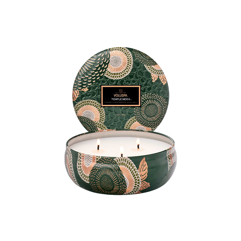 Temple Moss 3 Wick