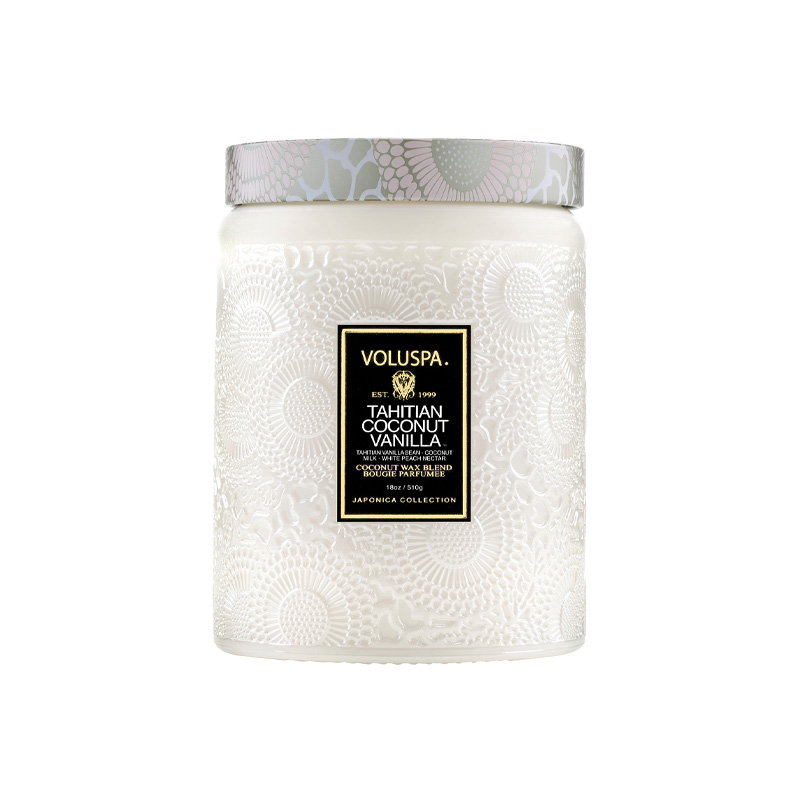 Tahitian Coconut Vanilla Large Jar
